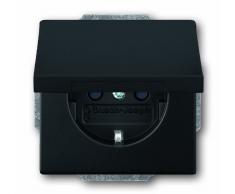 Busch-Jaeger 20EUK-885 - Enchufe empotrable con tapa