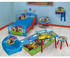 Fun House 712593 Pat vigilancia Mesa cuadrada infantil madera DM, 50 x 50 x 44 cm
