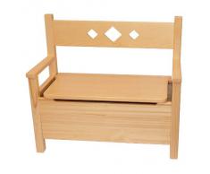 Muebles Para Niños Banco De Pino Macizo Natural Barnizado