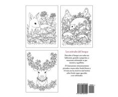 Los Animales del Bosque: Un libro de colorear para adultos, para soñar y relajarse.