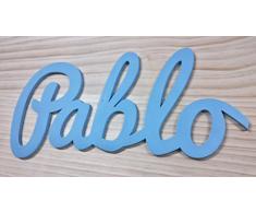 Nombres decorativos infantil de madera, regalos únicos y originales para decoraciones de pared. Nombre puerta habitación, Regalos personalizados boda bautizo comunión