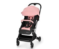 kk Kinderkraft INDY Silla de Paseo bebé, Carrito, Carro bebé, Carrito bebé, Posición reclinada, Plegable, Posición Tumbada, Ligero, Material Impermeable, 15 kg, Rosa