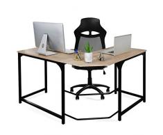 Aingoo L Mesa Escritorio de Computadora, Mesa Ordenador Gran Escritorio de Esquina Moderna L Escritorio para Oficina Casa