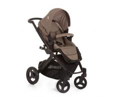 Hauck Maxan 4 Plus Trio Set - Coche de bebes 3 piezas de capazo, sillita y Grupo 0+ apto para base Isofix para recién nacidos hasta bebes/niños de 15 kg, color beige