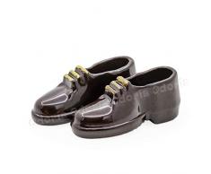 Odoria 1/12 Miniatura Zapatos de Cuero Decorativo para Casa de Muñecas