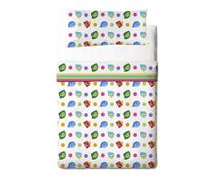Disney Del Reves Spots - Juego de sabanas 3 Piezas para Cama de 90 cm