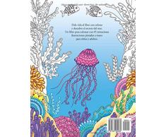 El Secreto del Mar: Busca los tesoros del barco hundido. Un libro para colorear para niños y adultos.