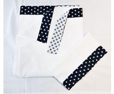 Conjunto de ropa de cuna de 1.20x0.60. Reversible