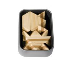 Fridolin 17526 - Rompecabezas de bambú