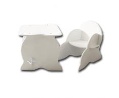 Room Studio 530000 - Silla de escritorio infantil, color blanco