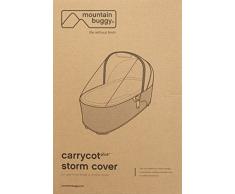 Póster con imagen de montaña a salvo de la posición de la cubierta con forma de carrito de dúo Carrycot