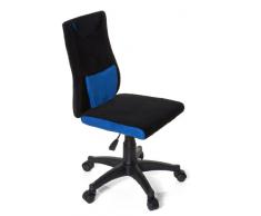hjh OFFICE 670510 KIDDY PRO Silla para niños y silla giratoria, negro / azul