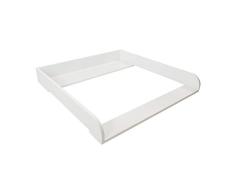 Extra redondo borde H. Cambiador ufsatz, cambiador accesorio para cómoda de Ikea hemnes