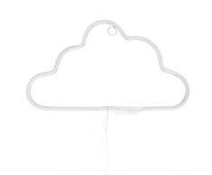Lámpara Neón para niño, Luz de noche - Forma NUBE - Color BLANCO