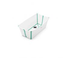 STOKKE - Bañera Plegable Stokke ® Flexi Bath blanco/aqua