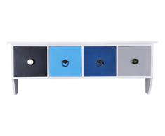 Bhp Perchero De Pared Multicolor 82x30x20cm