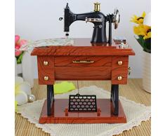 VORCOOL Regalo de la Caja de Música de la Máquina de Coser para Niños Adultos