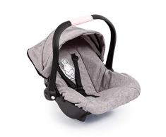 Bayer Design- Silla de Coche Easy Go, Accesorios, Asiento Para Bebé de Muñecas, Color Gris Comcorona (67910Aa), Color/Modelo Surtido