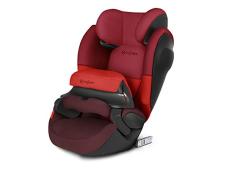 Cybex - Silla de coche grupo 1/2/3 Pallas M-Fix SL, silla de coche 2 en 1 para niños, para coches con y sin ISOFIX, 9-36 kg, desde los 9 meses hasta los 12 años aprox.Rumba Red