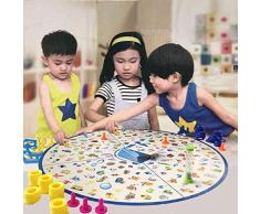 Juguete Desarrollo de Inteligencia de Bricolaje Puzzle ZYS Gráfico niños Detectives Looking Juego de Mesa de plástico Rompecabezas del Cerebro Educación Juego de Entrenamiento Kit