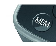 Beurer BC32 Tensiómetro de muñeca, gran pantalla LCD clara, detección arritmia, de apagado automático, 2 x 60 memorias, color gris, diámetro muñeca (13.5-19.5 cm)