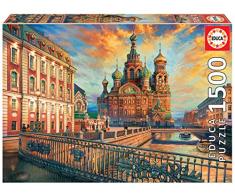 Educa Puzzle 1.500 Piezas, San Petersburgo (18501)