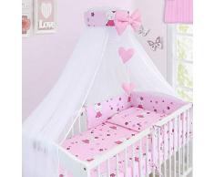 Bebé Dosel Cortina Mosquitero con Soporte Para Cuna Y Cuna Cama - Hello Kitty