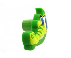 SO-TECH® muebles perilla muebles agarre de goma manija infantiles con cocodrilo motivo