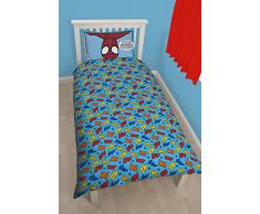 Character World Disney Spiderman Ultimate Thwip - Juego de cama infantil
