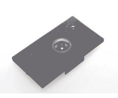 Lascal - Placa Frontal para KiddyBoard, Color Negro