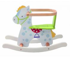 roba 69024 - Balancín de madera con forma de caballo [importado de Alemania]