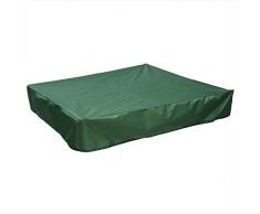 Yangmg Juguete de Playa Cubierta de Caja de Arena de protección a Prueba de Polvo con cordón Cubierta de Piscina de arenero Impermeable con cordón ( Color : 120cmx120cm )