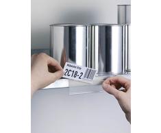 Durable Scanfix 8046-19 - Etiquetas para señalizar estanterías (40 mm, 5 unidades) transparente