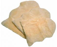 Roku / 00 364 Otto - Forro/ manta de piel para cuna o cochecito, piel de cordero la forma natural,(70 x 90 cm)