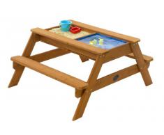 Plum- Surfside, Mesa de Picnic Infantil con Piscina, Color Natural (25078)