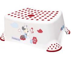 Taburete con Peldaño antideslizante para niños MINNIE de OKT, Color blanco