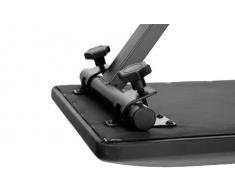 Classic Cantabile Economy - Taburete para órgano (altura regulable en 3 niveles, plegable, revestimiento de piel sintética, estable)