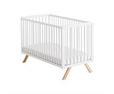 Cuna colecho Nuru 10 alturas colecho + kit colecho + kit para convertir cuna en cama
