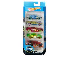 Hot Wheels- Disney Pack de 5 vehículos, coches juguete, 5+ (Mattel 1806)