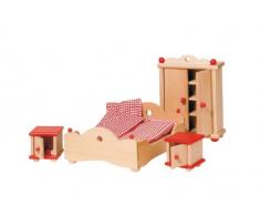 Goki 51954 - Dormitorio para casa de muñecas