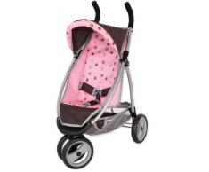 Bayer Design - Cochecito de muñeca, Jogger, Color castaño, Rosa (39920AA)