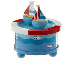 Spieluhrenwelt Music Box World 43804 - Caja de música con diseño de veleros