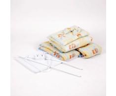 Cuna balancín incl. set de ropa amarillo