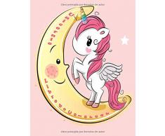 Unicornio Libro de Colorear: Libro de colorear de los niños lindos - 100 Páginas mágico con unicornios y Niños en Color