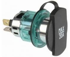 Brunner requisitos Power de enchufe Pro de Car 12 V/20 A con tapa SB, 28805