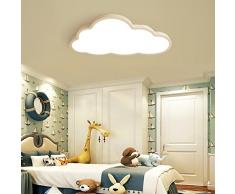 La lámpara de techo de la Nube llevó a los niños luces de la habitación de los niños y niñas La cama de dibujos animados ultrafina de 5 cm de luz blanca