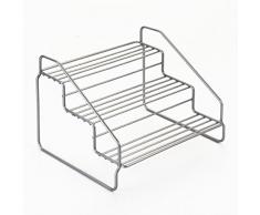 Metaltex Steppo - Estante, 3 niveles, 15 x 20 x 18 cm