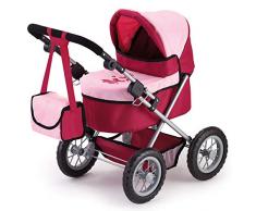 Bayer Design- Cochecito de Muñeca Set, Color Rojo (13014AE)