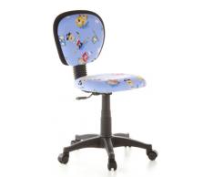 HJH Office 670180 Kiddy - Silla de escritorio infantil con diseño de piratas