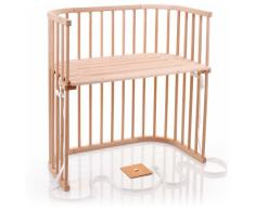 Babybay Boxspring - Cuna de colecho con ventilación extra, color madera natural